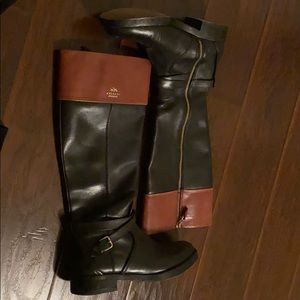 Coach Leather Boots